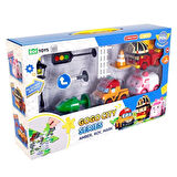 CEYLAN ADAM   POLI ZR-913 Robocar Poli Gogo City Seri Ambar,Roy,Mark Oyun Seti