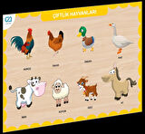 CEYLAN ADAM  CAAHS-3211 CA GAMES AHŞAP ÇİFTLİK HAYVANLARI BUL-TAK