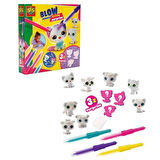 CEYLAN ADAM  Boya Üfleme Kalemi 3x Kedicik Sürprizi