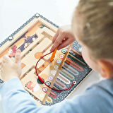 CEYLAN ADAM  Tahta Manyetik Dinazor Yumurtası Labirenti