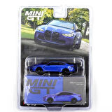 CEYLAN ADAM  Mini GT 1/64 BMW M4 Competition (G82) Portimao Blue - Blister Paket