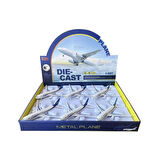 CEYLAN ADAM  HW-180 2830 BLUE CB IŞIKLI SESLİ METAL YOLCU UÇAĞI