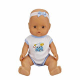 CEYLAN ADAM Nessiworld 2030121 Sunman, Boubou Altını Islatan ve Konuşan Bebek Seti 30 cm