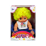 CEYLAN ADAM  20040 Afro Kıvırcık Saçlı Bebek 23 cm -Sunman