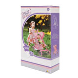 CEYLAN ADAM  09324 Çilek Desenli 4 Tekerlekli Puset -Sunman