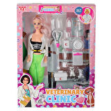 CEYLAN ADAM Nessiworld 875 Veteriner Manken Bebek -Efe Toys