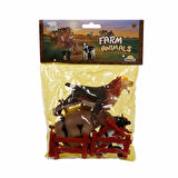 CEYLAN ADAM Nessiworld 0708 Çiftlik Hayvanları Poşetli Hayvan Oyun Seti Orta Boy- Sunman