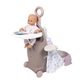 CEYLAN ADAM  7600220374 Baby Nurse Çocuk Odası Valizi 3 IN 1 -Smoby