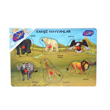 CEYLAN ADAM Nessiworld ONY-328 329 Onyıl, Ahşap Tutmalı Vahşi Hayvanlar