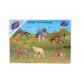 CEYLAN ADAM Nessiworld ONY-328 329 Onyıl, Ahşap Tutmalı Vahşi Hayvanlar