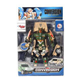 CEYLAN ADAM  HW-899-1-2-5 Dönüşebilen Robot Jeep 1:24 -Vardem