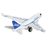 CEYLAN ADAM   Metal Çekbırak Işıklı Sesli Yolcu Uçağı