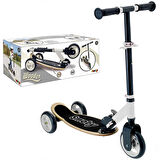 CEYLAN ADAM   Smoby Ahşap 3W Katlanabilir Scooter 7600750908