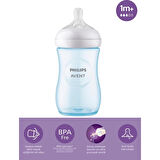 CEYLAN ADAM     Avent Doğal Tepkili Natural Response PP Biberon 260ml 1+ Ay Mavi