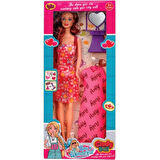 CEYLAN ADAM   Oydaş Anlily Aynalı Yedek Elbiseli Bebek 2284