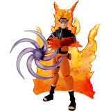 CEYLAN ADAM   Bandai Naruto Anime Heroes Naruto Uzumaki Figür ve Aksesuar Seti 16 cm