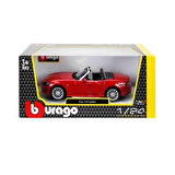 CEYLAN ADAM   21083 Burago 1:24 Fiat 124 Spider Model Araba