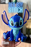 DEV BOY! 23cm Stitch Figür, Lilo Filmi Karakterleri Figür Oyuncakları, Stiç Karakter Figürü