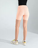 Somon Fitilli Push Up Toparlayıcı Biker Spor Tayt