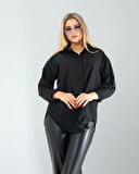 Siyah Regular Fit Gömlek