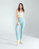 Mint Fitilli Push Up Toparlayıcı Spor Tayt