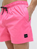 12272776 ASTARLI HIZLI KURUYAN ERKEK DENİZ SHORT PEMBE