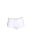 Kadın Pamuklu 2li Boxer Beyaz 40265