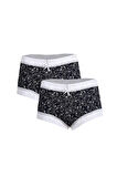 Kadın Pamuklu 2li Boxer Laci 40266