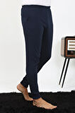Erkek Pamuk Tek Alt Pijama Lacivert 27551