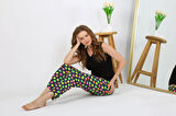 Kadın Penye Smile Desenli Tek Alt Pijama 27537
