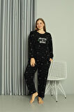 Welsoft Polar Kadın Büyük Beden Pijama Takımı 808043