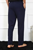 Erkek Pamuk Lacivert Tek Alt Pijama 27495