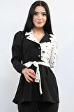 Ceket Model Bluz Siyah