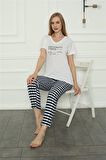 Aile Penye Pijama Takım (anne - kız ) 50113 Ayrı Ayrı Satılır . Fiyatları Farklıdır