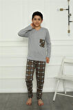 Erkek Çocuk Penye Pijama Takım 20387