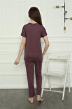 Kız Çocuk Penye Pijama Takım 20399