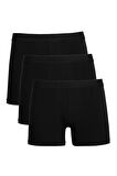 Erkek Penye 3'lü Boxer 40092