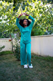 Kadın Penye Bol Paça Pijama Takım 4124