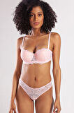 G.colors Push Up Strapless Bra, Açık Pembe Konforlu Ve Şık Sütyen