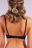Glorin Foam Cup Push Up Bra,siyah Renk Straplez Konforlu Ve Şık Sütyen