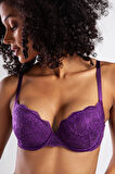 G.colors Balconette Foam Push Up Bra, Mor Konforlu Ve Şık Sütyen