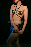 Bayan İç Giyim Lastik Harness - Elastik Göğüs Harness - Brf61