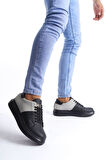 Bağcıklı Cilt Süet Erkek Günlük Sneaker Ayakkabı