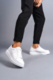 Bağcıklı Cilt Erkek Günlük Sneaker Ayakkabı