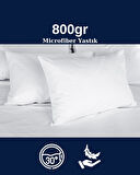 Silikonize Dolgu Microfiber Yastık 800 gr