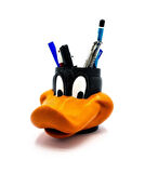Daffy Duck Kalemlik Çizgi Film Figürü Kalemlik Masaüstü Kalemlik & Fırçalık