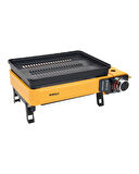PORTATİF GAZLI BARBEKÜ VE PİŞİRME SETİ SARI