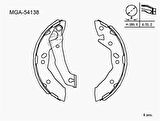 MGA 54138 Kampana Balata Accent 95-01 5830522A01
