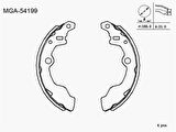 MGA 54199 Kampana Balata Suzuki Alto 86-00-Maruti 90-01 5380050800