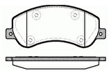 MGA 55259 Ön Fren Disk Balata Fişli Transit V347 06-Volkswagen Amarok 9 6C112K021AC